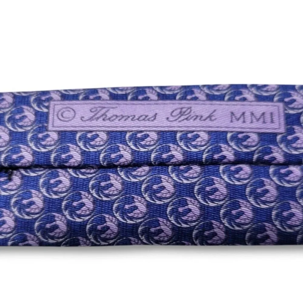 Thomas Pink Necktie PINK Thomas Pink Jermyn Street London Necktie 100% Silk Tie